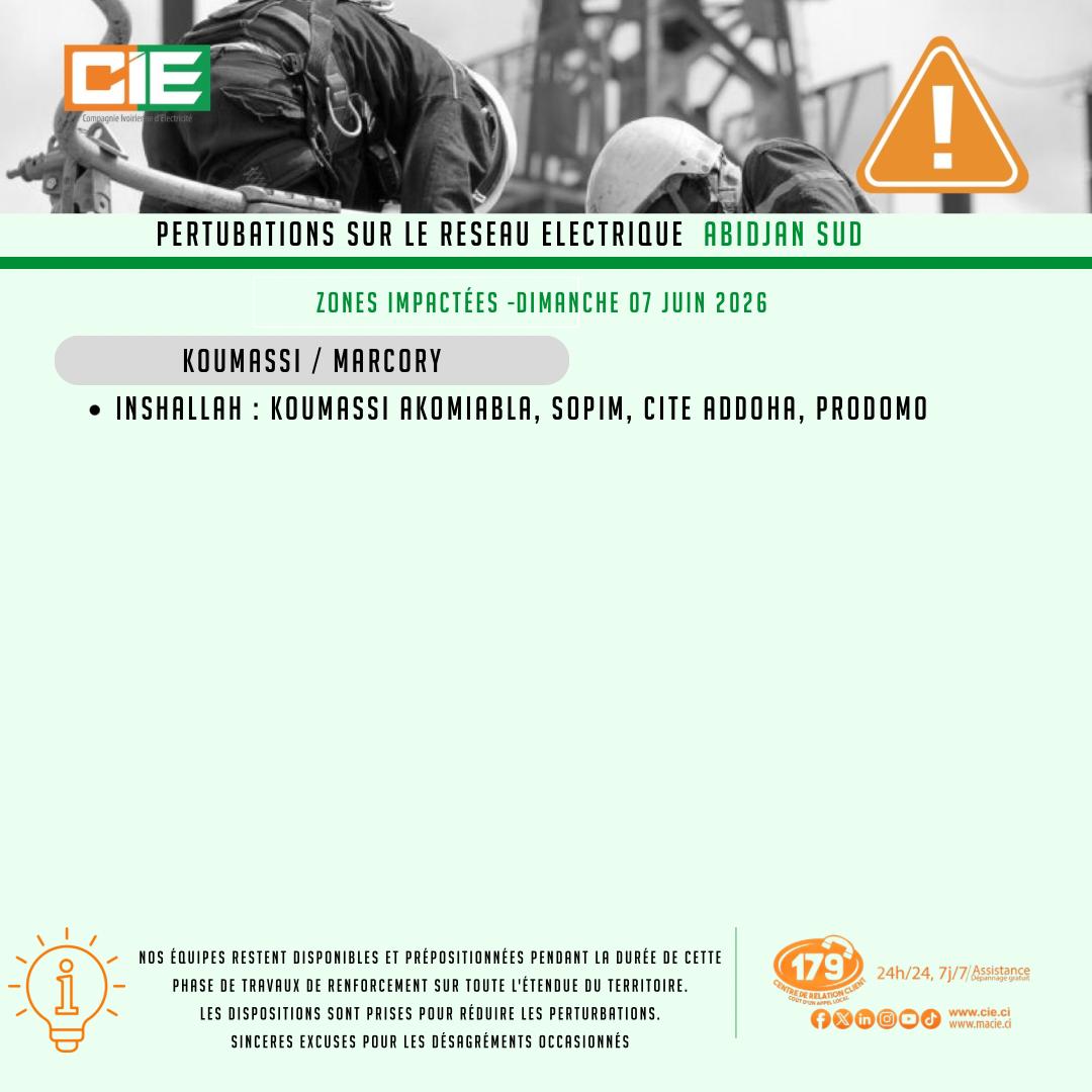 CIEofficiel's tweet photo. #InfosReseaux
#Koumassi https://t.co/RdrbaLvj5H