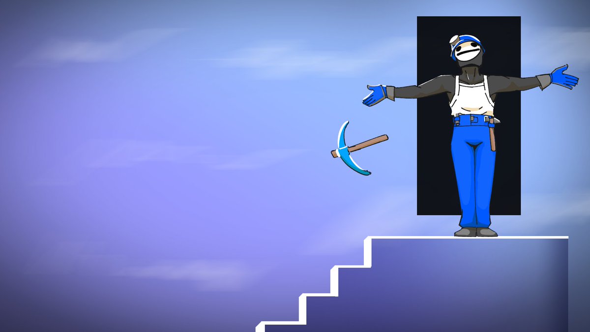 EsVal_'s tweet photo. Hoy es el día en que Sunvale termina...

la aventura de este minero a llegado a su fin... solo queda decir gracias por la oportunidad y gracias a las personitas que conocí.

esto no es un adiós si no un hasta pronto ^^

att: val, el ultimo minero ⛏️

dibujo hecho por @alystarfox https://t.co/b12CdS7cUL