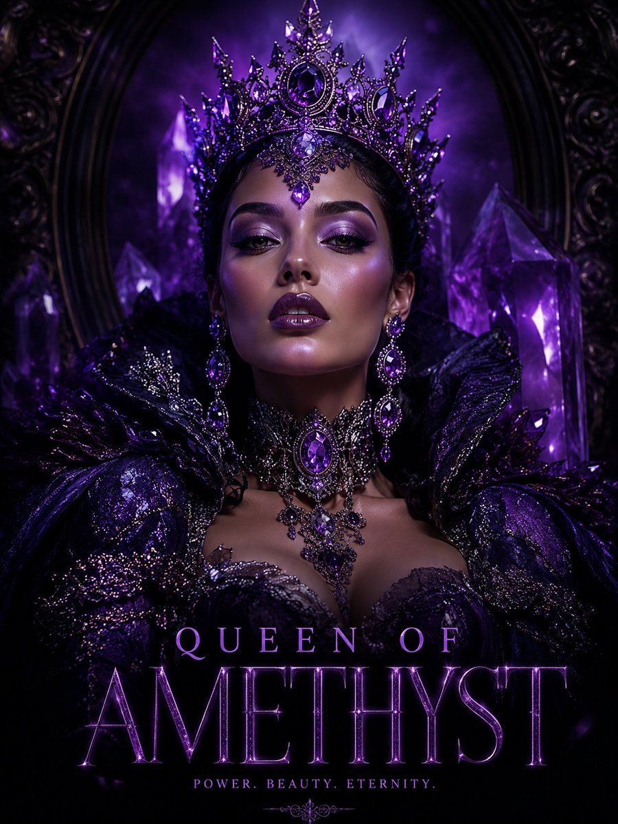 QT your Purple Art Fashion The Violet Empress of Afterlight Purple