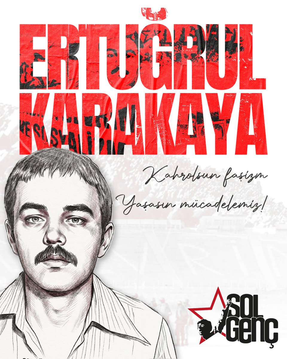 solgenc26's tweet photo. #ErtuğrulKarakaya; devrimci gençlerin yıktığı barikatlarda, örgütlediği forumlarda; mücadelesini miras bıraktığı Karakaya Kapısı'nda (A1) yaşıyor!

"Ölür mü yiğit olanlar?
Ertuğrul, benzer diriye." https://t.co/BDekWTzWzH
