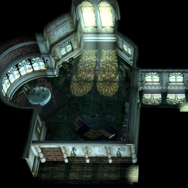 phyerxoffline's tweet photo. This is possibly upstairs of the Shinra Manor! Take a look: Piano + table w/ chairs and the windows kinda match #FF7 https://t.co/csgJ1U9v6R