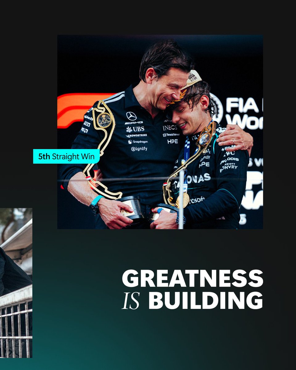Microsoft's tweet photo. No room, no margin, no second chances. @MercedesAMGF1 and Kimi take Monaco, and the work that won it started long before lights out. https://t.co/X5o0cHvYr3
