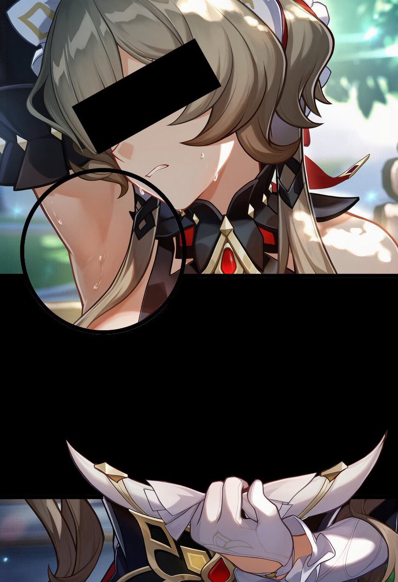 YourCospIayGF's tweet photo. I’m tired of you, yknow? All you did after pulling me was ogle at my body. Yknow what?

*𝚌𝚕𝚒𝚌𝚔*

Now what are you gonna do? You can’t see a thing. Just my sweaty pits.

Only way you’re getting a THING uncensored until I’m FULLY built, got it?

Get to it. PERVERT.💢 https://t.co/qvLcBdx1xJ