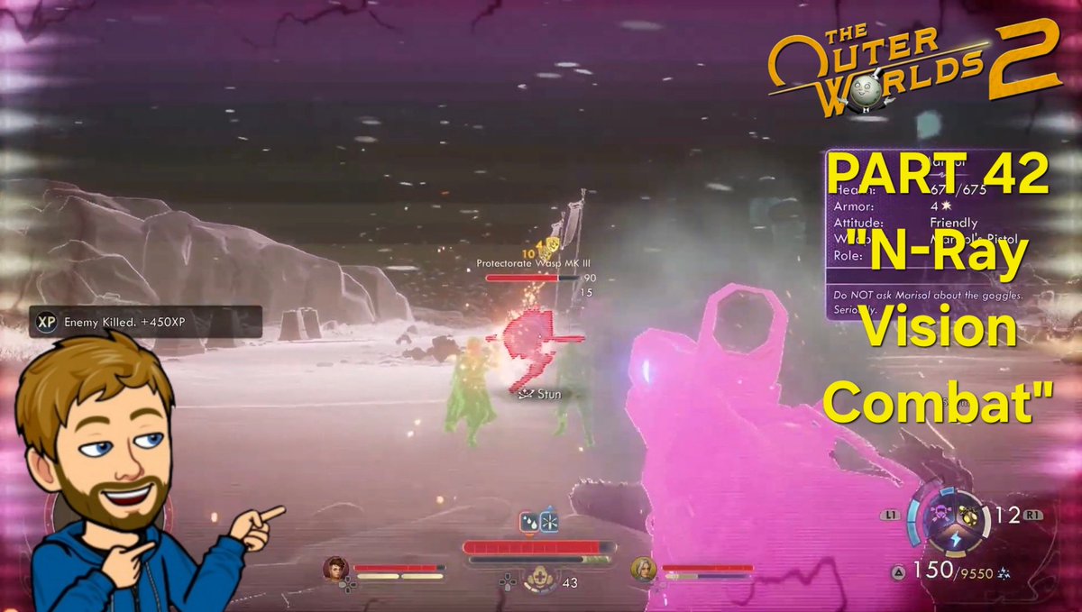 RazgrizSol13's tweet photo. "The Mangler" The Outer Worlds 2 Part 41, and "N-Ray Vision Combat" The Outer Worlds 2 Part 42 videos are now up on my YouTube channel.

#razgrizsol13 #theouterworlds2 #theouterworlds https://t.co/CF7nT33q2q