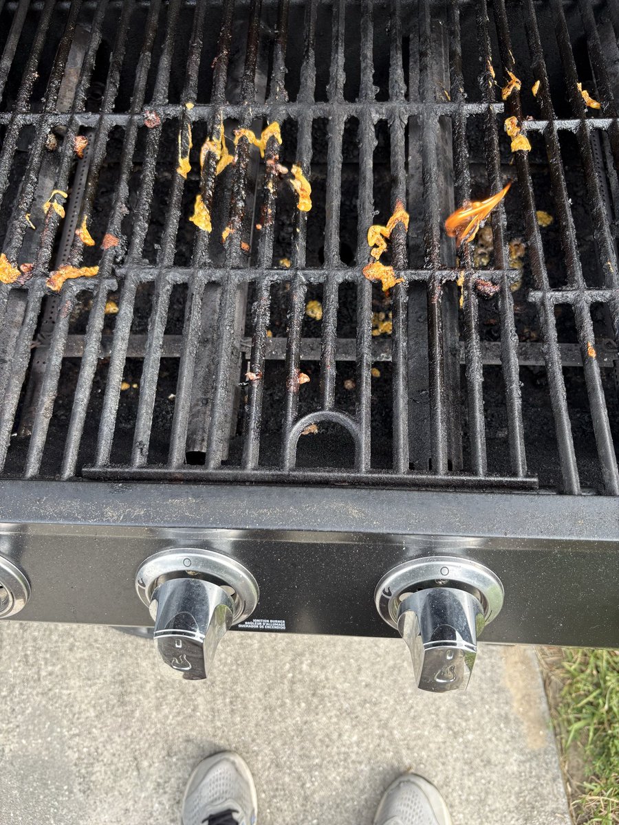 DarthAlide's tweet photo. Give me your best grilled cheese recipe. Because I tried it. And the cheese just fell through the grill and burned up. https://t.co/2i4vheprWa