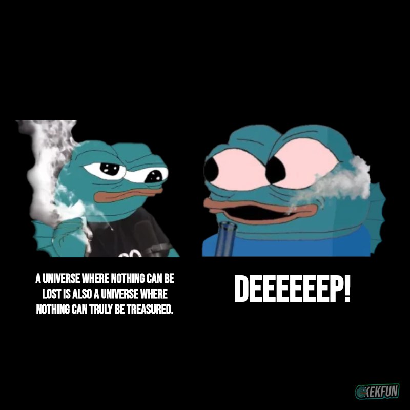 D4mn_crypt's tweet photo. From a purely observational standpoint, a life that contains genuine wonder, curiosity, relationships, and the chance to shape one's own story even with all the accompanying pain looks richer than a state where nothing is truly at stake.

No one sits at the edge of their days reminiscing about percentages.

Iykyk.

#Memecoin #Ethereum