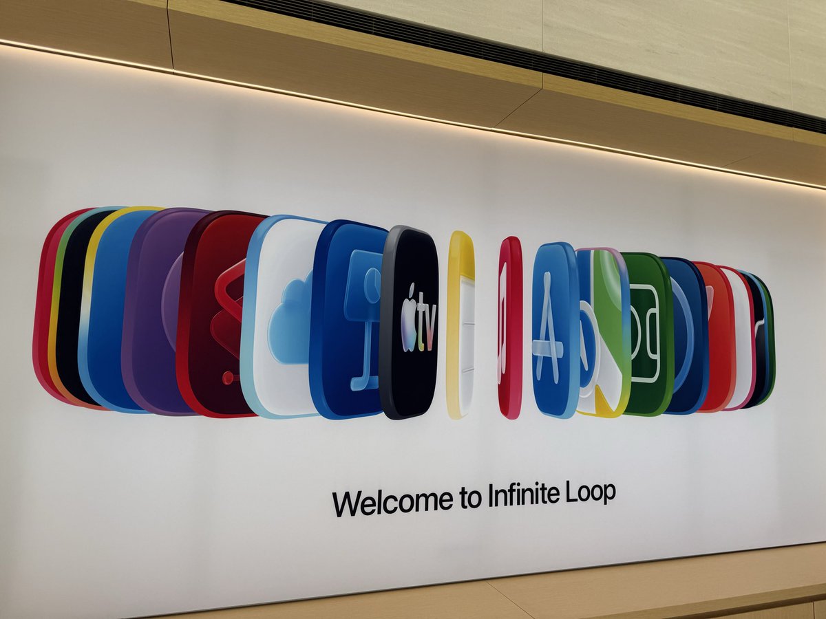 rudrank's tweet photo. Welcome to Infinite Loop! #WWDC26 https://t.co/HfTd8v7OpF