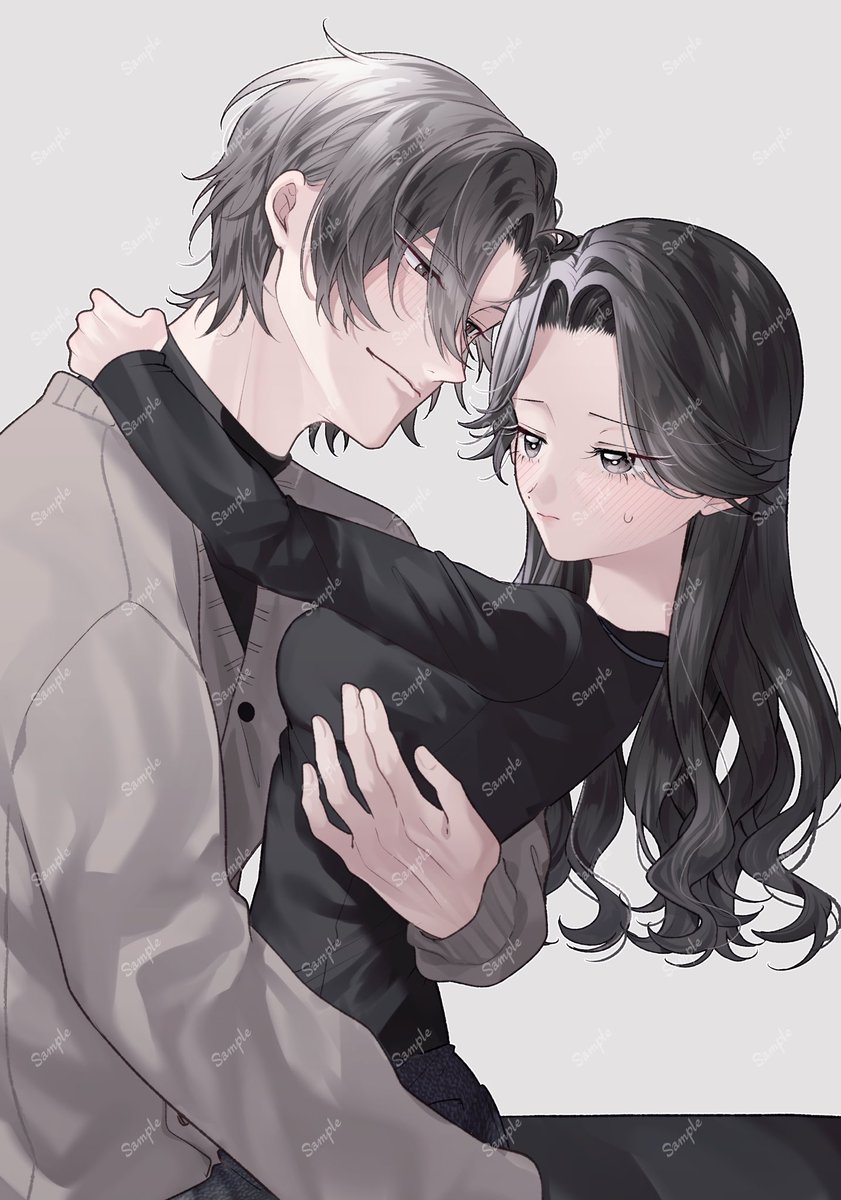 Sugar_310_2's tweet photo. Skeb🩶🖤 https://t.co/sJNYeE7kd5