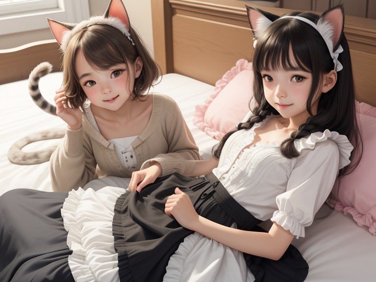 【専用欄】mikiさま専用♡ kokutou0522 にゃんこ♡もーにんぐ٩(๑❛ᴗ❛๑)۶ #AIイラスト