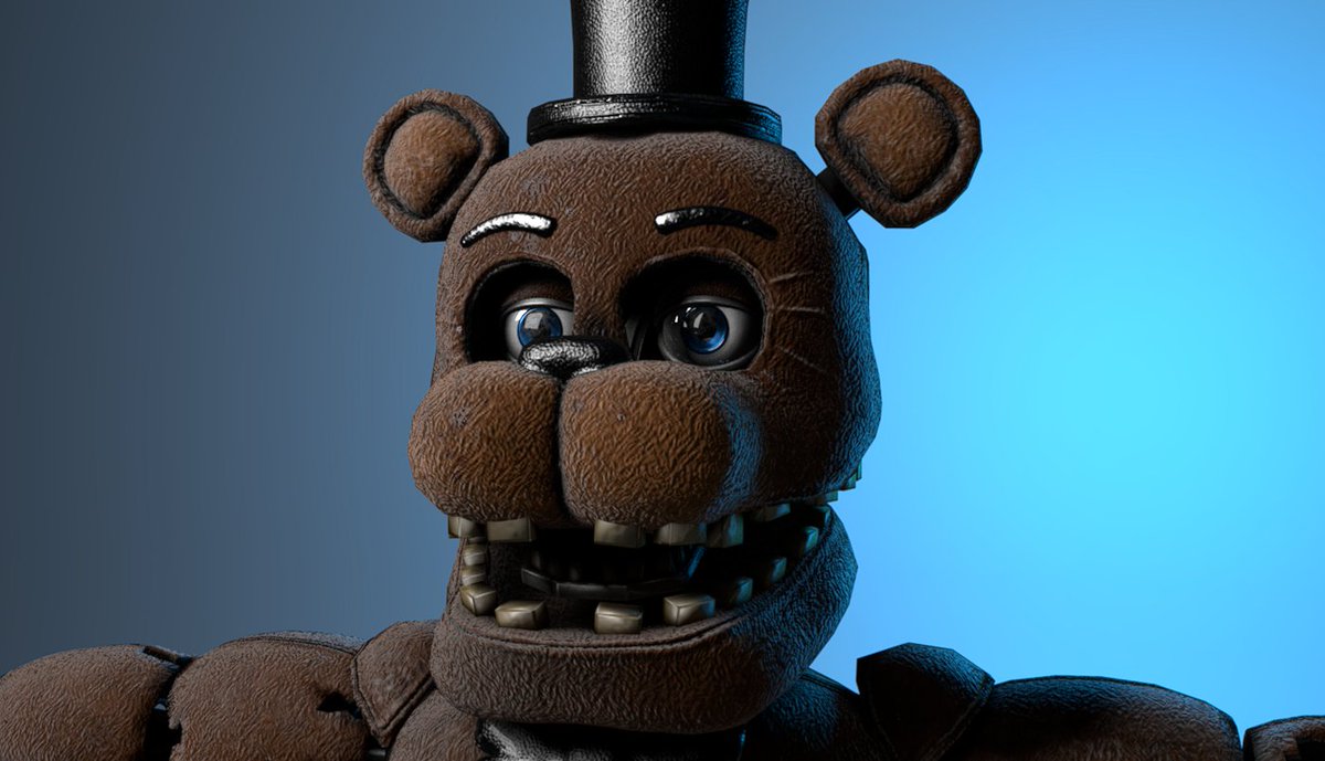 TheSpringleck's tweet photo. Whitered freddy Retex #c4d #FNaF #Models #Blender https://t.co/Bml75MjvOK