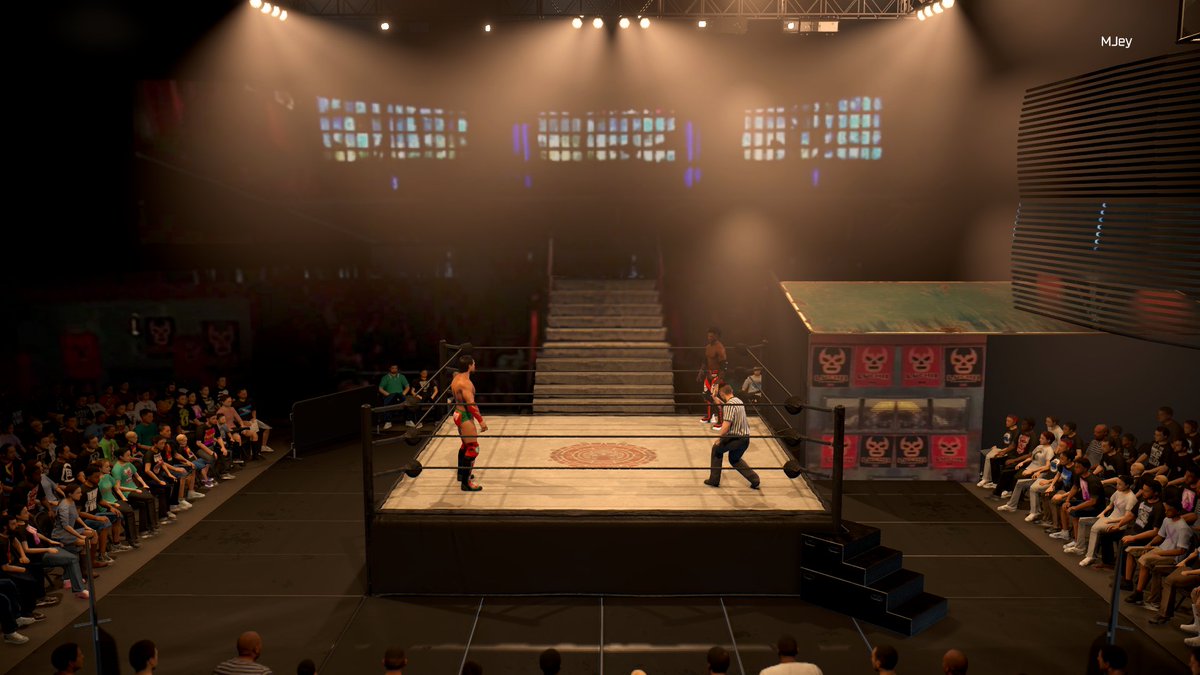 mjey2010's tweet photo. dead companies pack uploaded to #wwe2k26 community creations

includes
- lucha underground
- xwf
- mwl
- dpw

tags: luchaunderground, xwf, moistwrestlingleague, deadlockprowrestling, dpw, mjey
2k id: mjey#56957

only on pc https://t.co/eqz6Qx0aX7