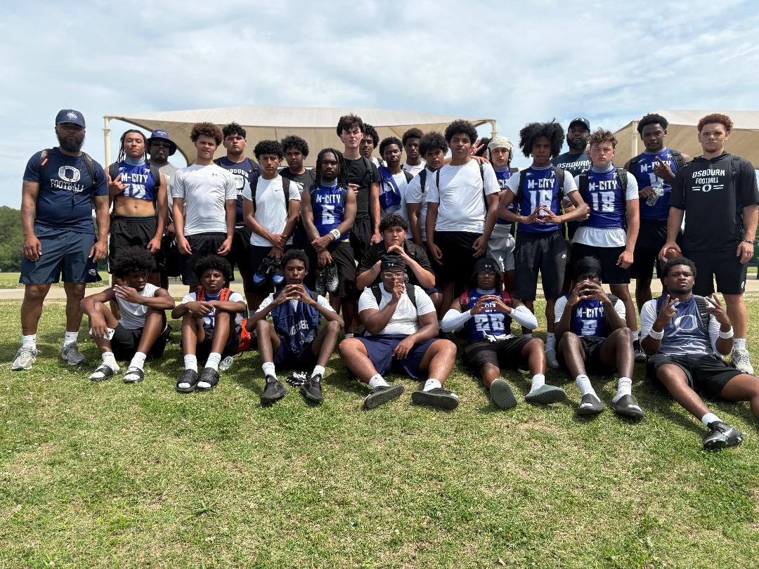 Osbourn_FB's tweet photo. On Saturday, our players had the opportunity to compete against some outstanding programs at @WMTribeFootball 7v7 and Big Man Tournament. https://t.co/A5eFXqwRki