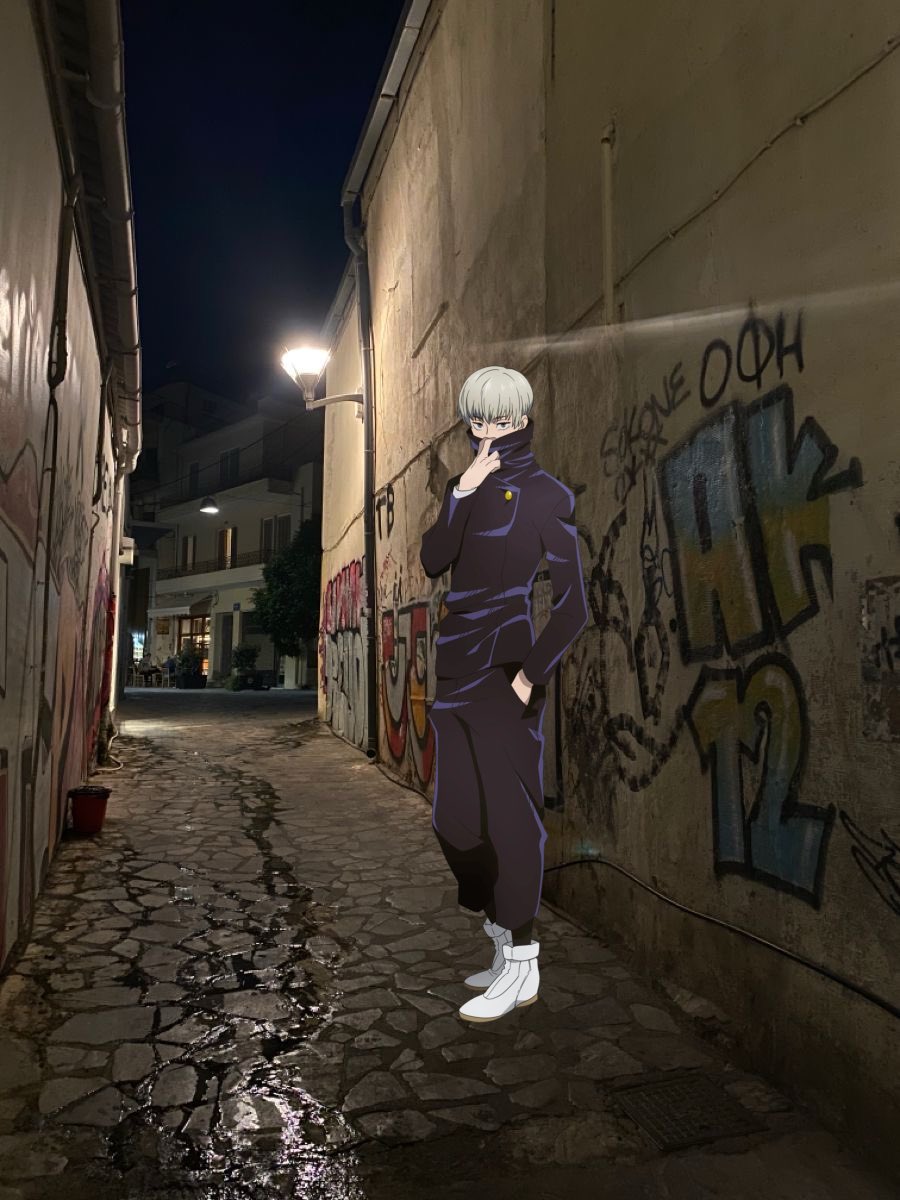 jjk in random places tweet media