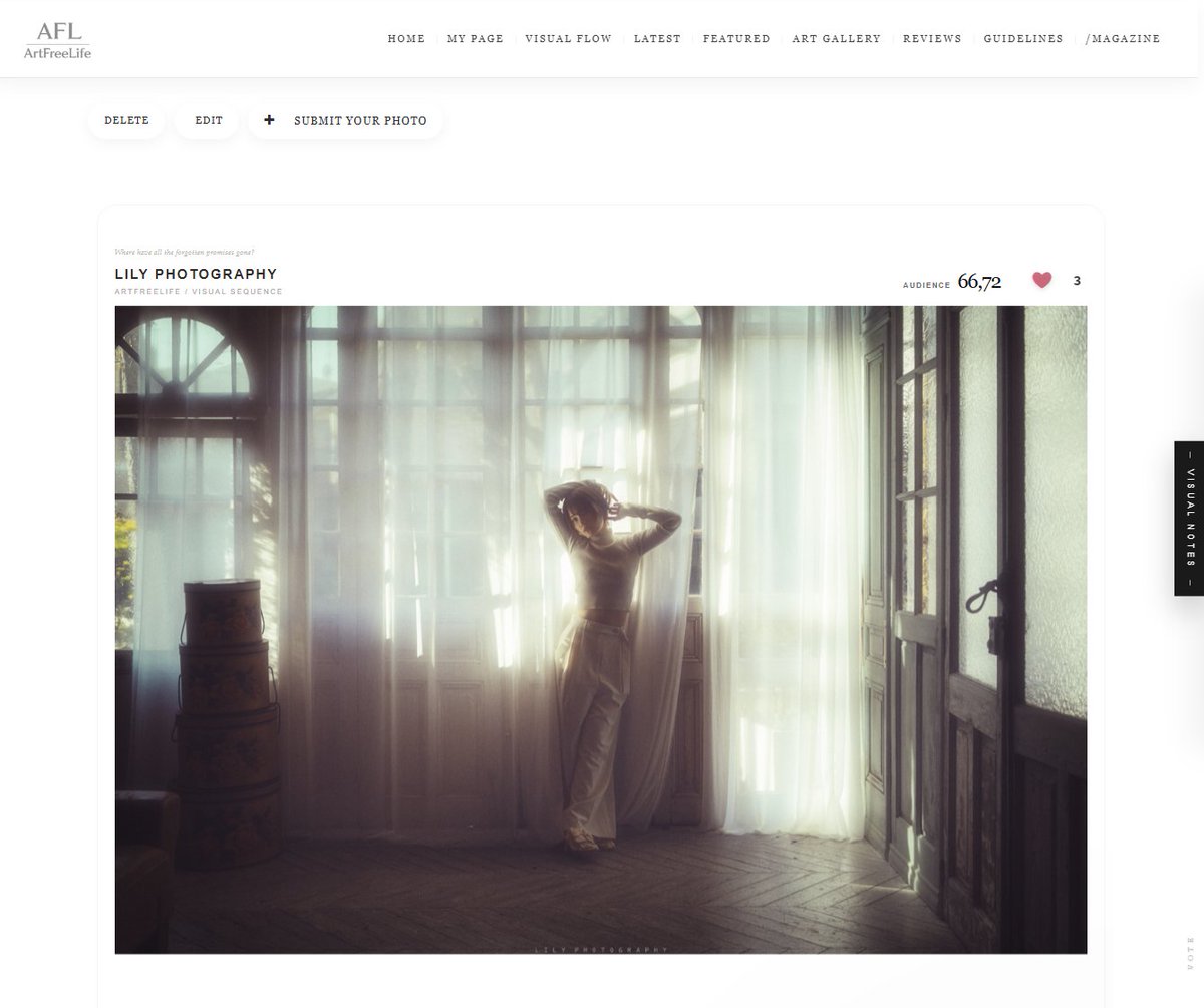 LilyPhotographx's tweet photo. Thx for "Published" on @ARTFREELIFEX 🇮🇹
https://t.co/gwIRkNIeWX
#artfreelife #月と猫の写真室 https://t.co/vBKTs6PKqX