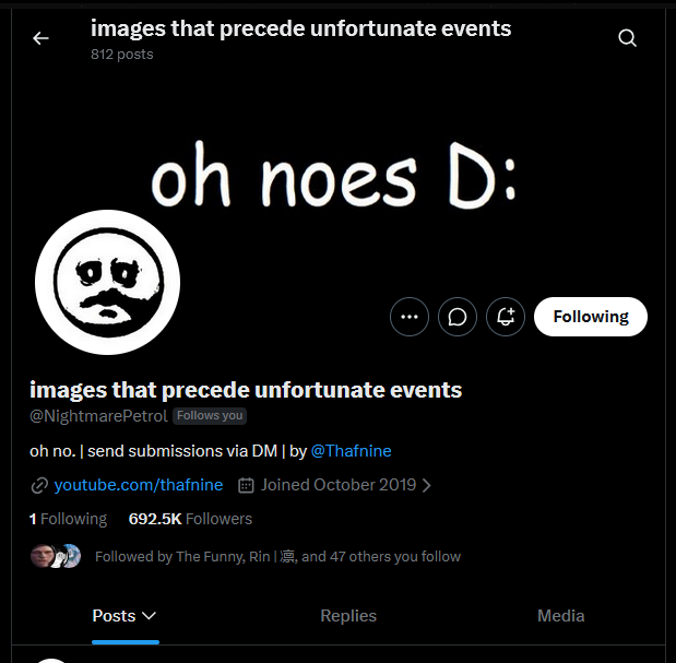 Thafnine's tweet photo. what was your biggest impact on the internet?

i made this account in 2019 and ruined twitter https://t.co/QTcIk7EdG9
