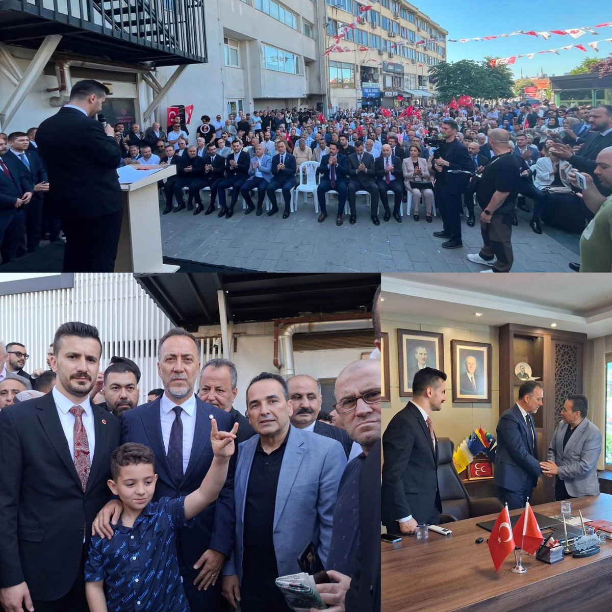 esatkalay's tweet photo. HAYIRLI OLSUN. 🇹🇷

CUMHUR İttifakı Ortağımız 
Yeni MHP Üsküdar İlçe Binasının Açılış Programına Katıldık. Üsküdar ilçe Başkanımız  Değerli Kardeşim Kıymetli Hemşerimiz @MustafaaGider’in Yanında Olduk.

Birliğimiz Daim Olsun. https://t.co/jLRpNJVbFh