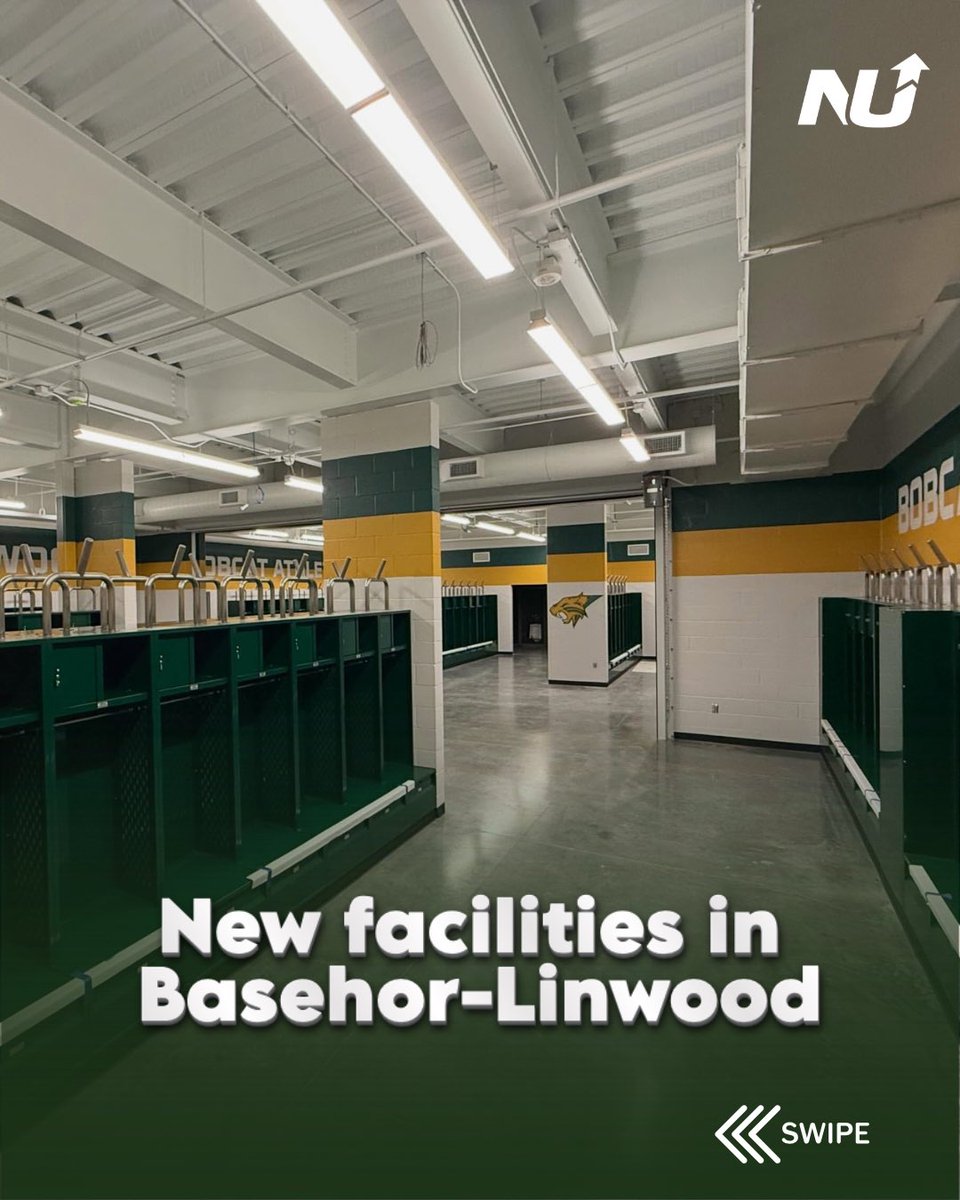 nextupks's tweet photo. 🟨Only 906 students. But maybe the best football facilities in Kansas. 

🟩Basehor-Linwood now features a massive indoor practice facility, upgraded locker rooms, and a brand-new weight room.

📸 via: @blbobcatfb https://t.co/nQddyQc4j5