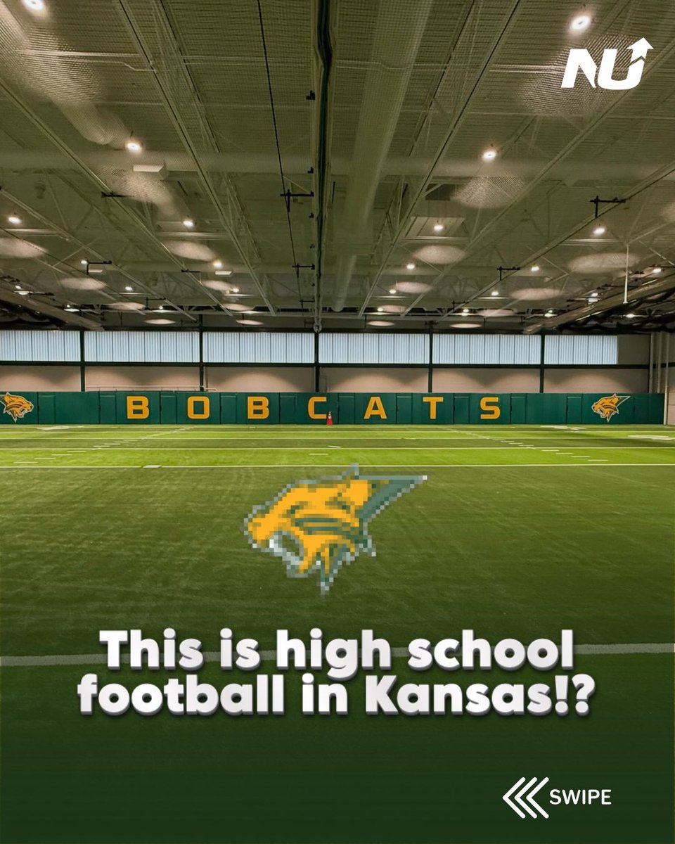 nextupks's tweet photo. 🟨Only 906 students. But maybe the best football facilities in Kansas. 

🟩Basehor-Linwood now features a massive indoor practice facility, upgraded locker rooms, and a brand-new weight room.

📸 via: @blbobcatfb https://t.co/nQddyQc4j5