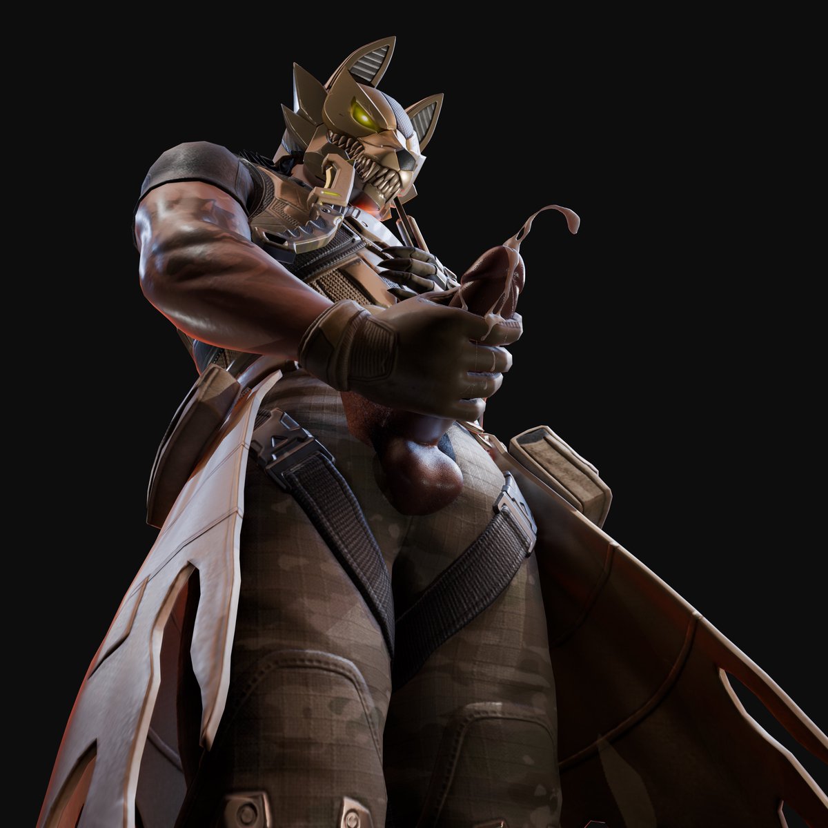 fortniteyaoi2's tweet photo. wolfe rubbing one out on duty. he’s practically begging to be caught like this….

#fortnitensfw #gay #gaynsfw #rule34 https://t.co/HtSWIg20gp