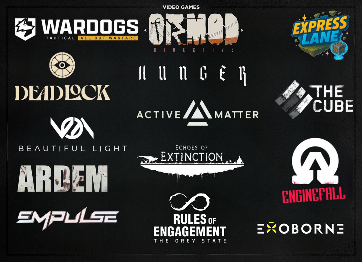 ChadRails's tweet photo. The future of gaming (multiplayer edition) 

Updated with my most recent and anticipated games for PvP players 🔥 https://t.co/My3cCegF4N