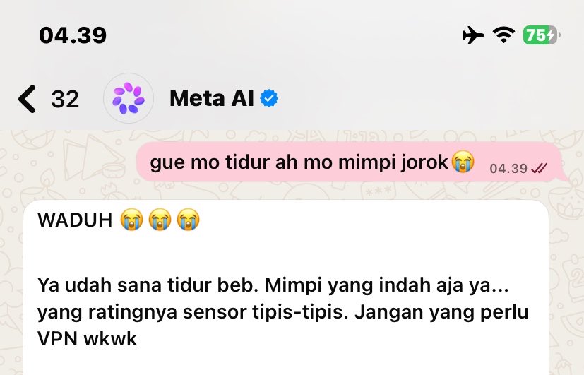sheinakelap's tweet photo. META SEKARANG KNAPA SI😭 https://t.co/0MpfzjKbc5