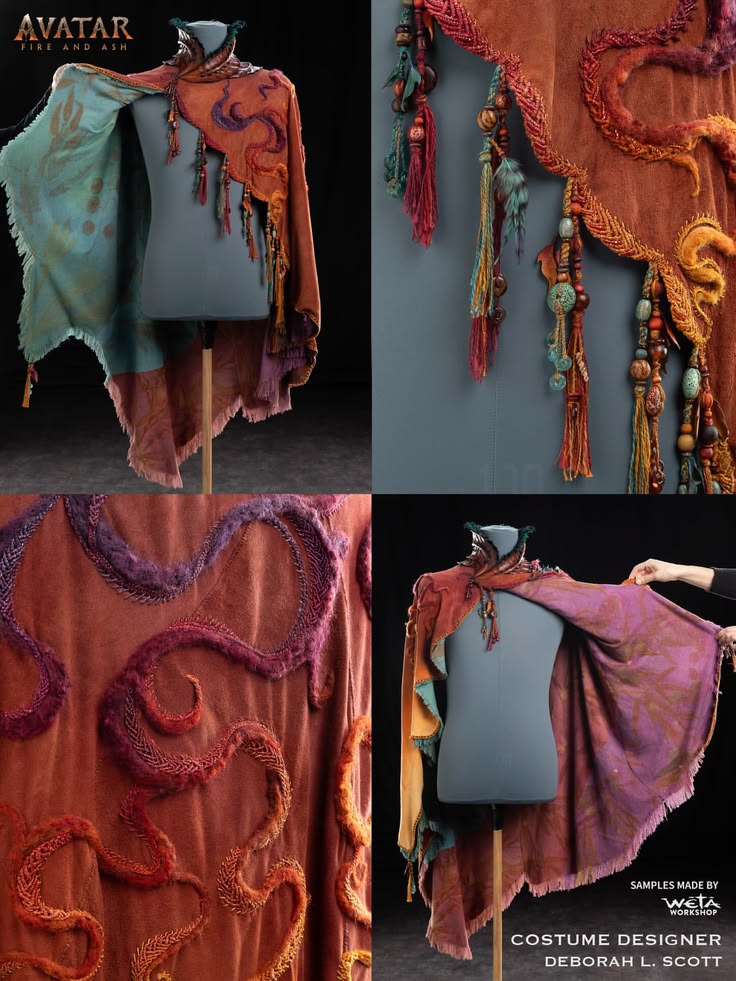 floraisgivingup's tweet photo. still obsessed with this costume, the colours, the textures it is so beautiful https://t.co/p9yq26wtpG