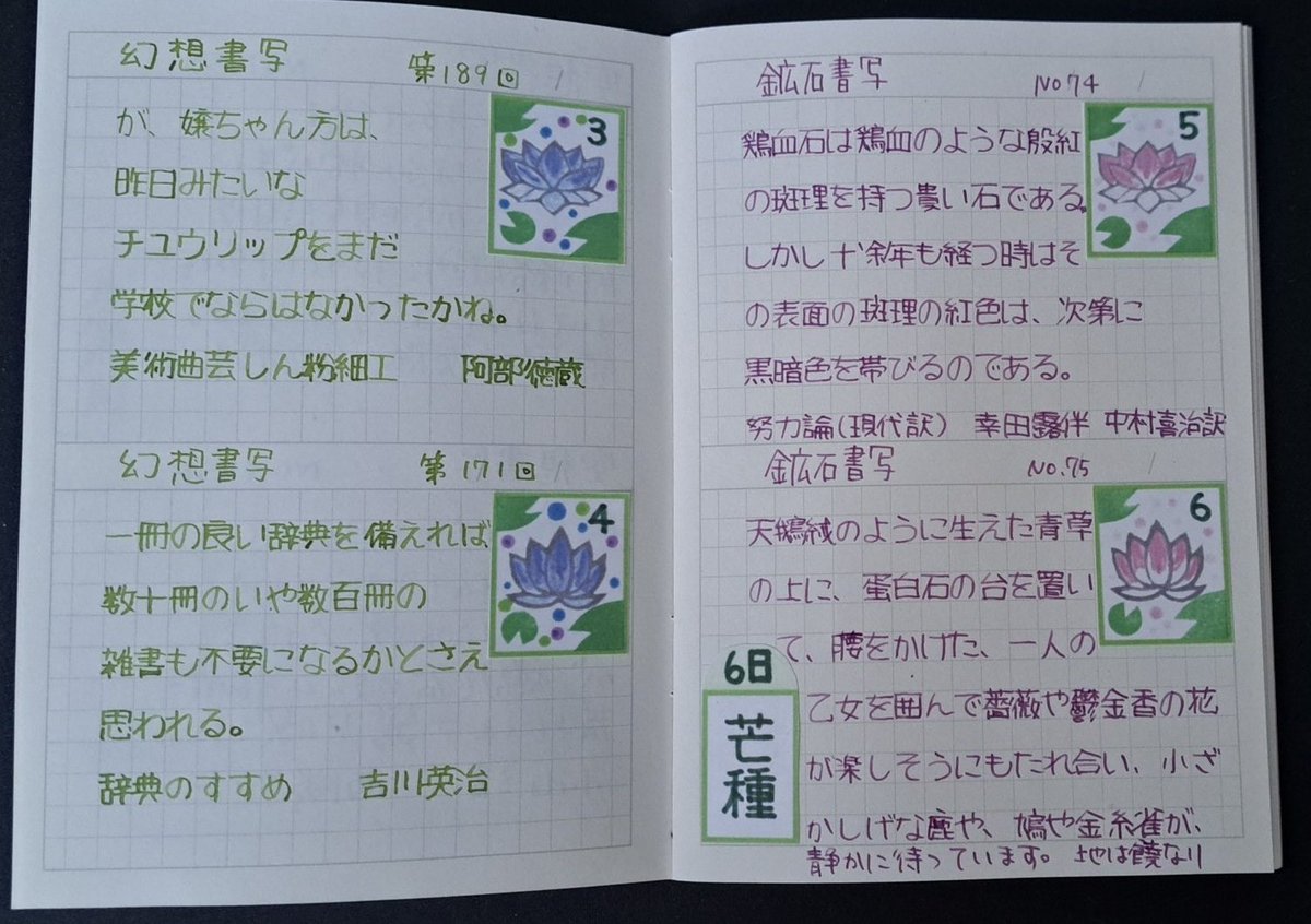 fPhgs0YcBfWJ6pw's tweet photo. お題ありがとうございます🪷
#まどさん日付シート
#幻想書写
#鉱石書写
#KENSNIGHT
#Raponte https://t.co/dOedmaLMPQ