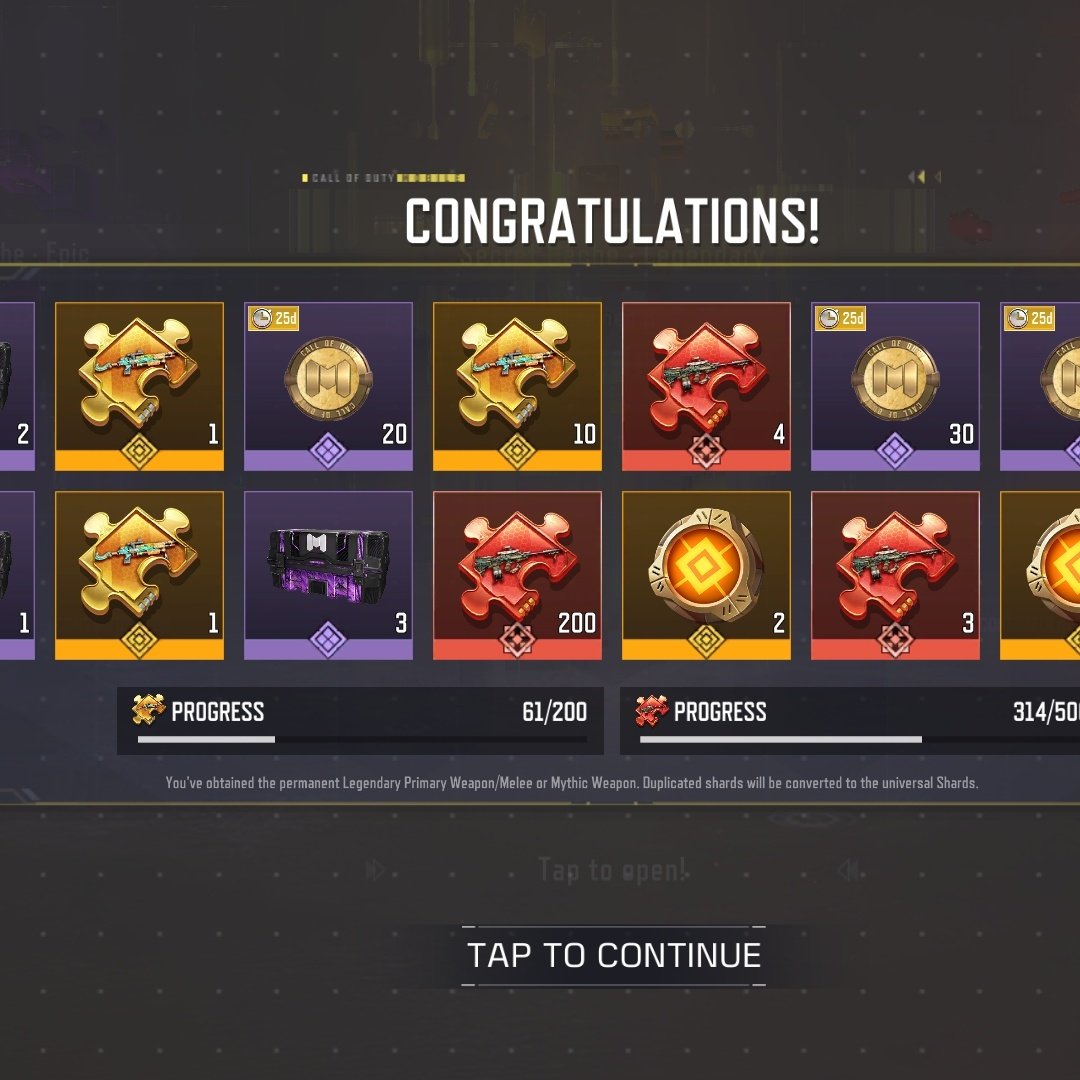 thatboymukky's tweet photo. 99% of players: Maybe I'll get 5 shards.

My cache: How about 200?
#CoDM垢販売 https://t.co/t1saYcpJ9g