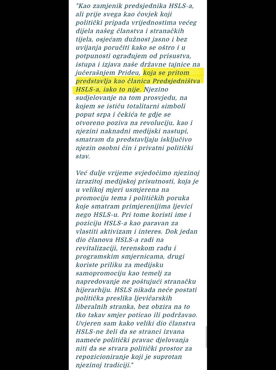 IvanaAsprijan's tweet photo. SKANDALOZNO!!
Osoba koja se lažno predstavlja funkcijom koju nema, ima UVNS @NATO certifikat?????
Dakle, na sve, ona se i lažno predstavlja kao članica predsjedništva stranke HSLS iako to nije. 
Krasno @DavorBozinovic, drž. tajnica @mup_rh krši Kodeks ponašanja drž. dužnosnika (NN 54/2022) kojeg je donesla @VladaRH @AndrejPlenkovic? Kao pravnica to nepobitno zna, kao što nepobitno zna da se ne može ispričati za nepoznavanje obaveza i odgovornosti koje proizlaze iz Kodeksa (čl.5)? Načelo javnosti i transparentnosti (čl.8) nije prekršeno namjernim obmanjivanjem o vlastitoj političkoj funkciji u stranci i ne narušava osobni integritet i ugled samog MUP-a? Osoba koja se lažno predstavlja može obavljati funkciju unutar sustava domovinske sigurnosti, u odboru NATO-a predstavljati RH? Što kaže Ured Vijeća za nacionalnu sigurnost (UVNS) - SOA, VSOA, @MORH_OSRH, @Ured_PRH, @mpudt_rh na sklonost takvoj obmani, to nije osoba s kompromitiranim integritetom?