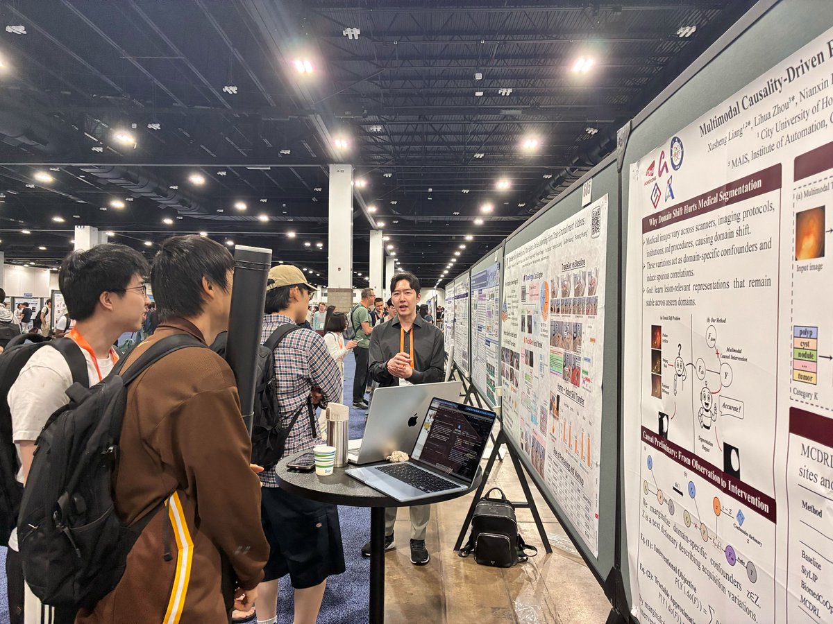 ryaninkook's tweet photo. Presented TraceGen at #CVPR2026 in Denver.

TraceGen learns world models in a 3D trace-space, enabling robot learning from cross-embodiment human and robot videos by abstracting away appearance and embodiment-specific details.

#RobotLearning #WorldModels #EmbodiedAI https://t.co/n3K3DF8zuj