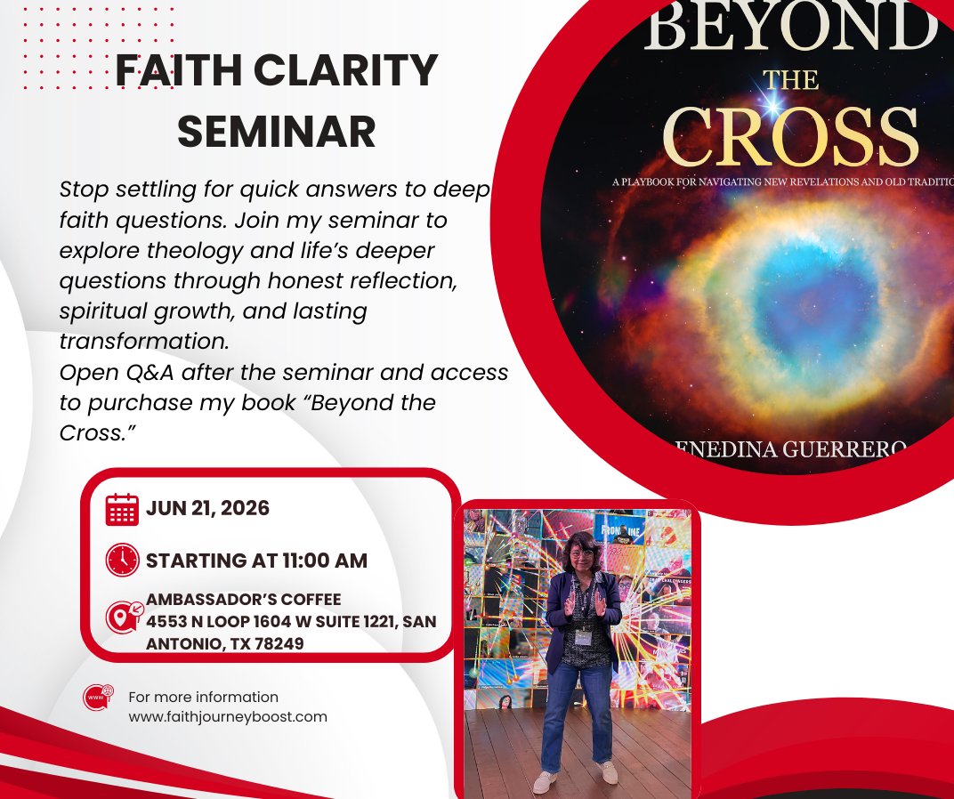 TheCrossoverP's tweet photo. https://t.co/rdKgg4NKn1
#EnedinaGuerrero 
#TheCrossoverProject #JewishChristianDialogue #HebraicRoots #BridgingTheGap #InterfaithUnity #FaithAndCulture #EducationForAll #Nonprofit #Shalom #ChurchAndIsrael https://t.co/NwH2FLjVDk