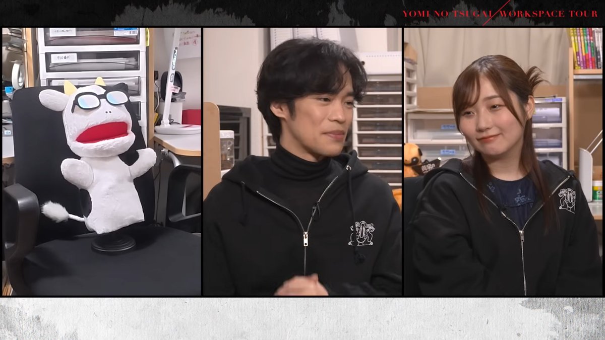 edomonogatari's tweet photo. Daemons of the Shadow Realm - Workspace Tour

Voice actors Kensho Ono (Yuru) and Yume Miyamoto (Asa) got a tour of the great Hiromu Arakawa's manga studio as part of a Blu-ray/DVD bonus feature! I'll be translating some highlights in this thread. ⬇️ https://t.co/mlWKlzqcT9