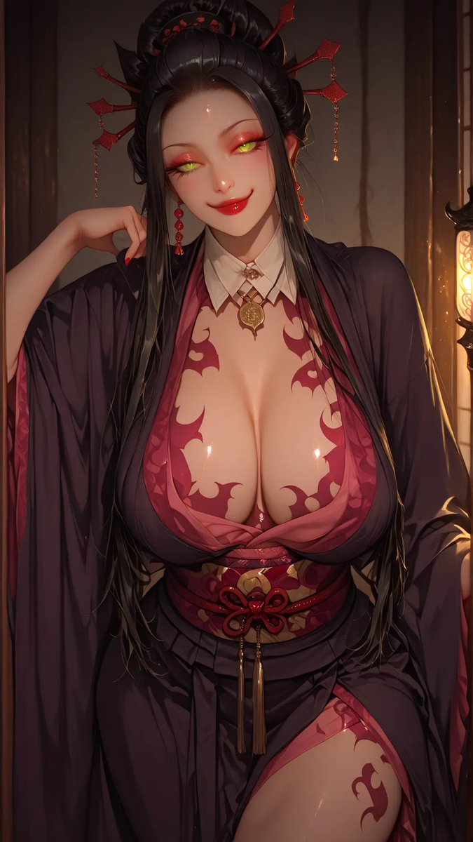 HyperSkylin's tweet photo. Daki from Demon Slayer, Sexy Demon, For more spicy, uncensored stuff, check out my Patreon (link in bio) 🍑💋💦
#Daki #DemonSlayer #animegirls #waifu https://t.co/1otz1OFrRz