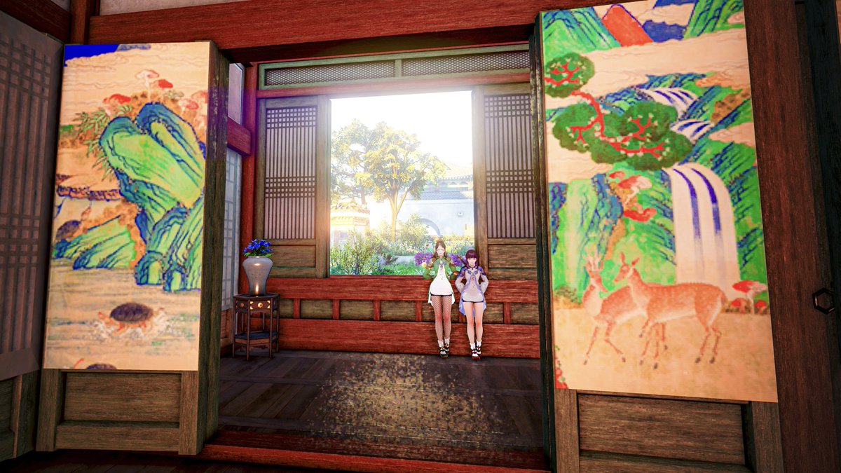 chai_xxxDDON's tweet photo. .
おはようございます 🪐

りょうたさんと
落葉と少女衣装揃えてss旅 🍂 その❷

都で何度も何度もss撮ってるけど
まだまだ映える景色がたくさんだ~~ ( > · <⸝⸝ᐢ
前髪ハゲる距離と背景が勝手にボケる距離の
調整が難しい…運営さん髪バグ治して……

#黒い砂漠 #Blackdesert 
#黒い砂漠_CONSOLE https://t.co/lxxWaROF3o