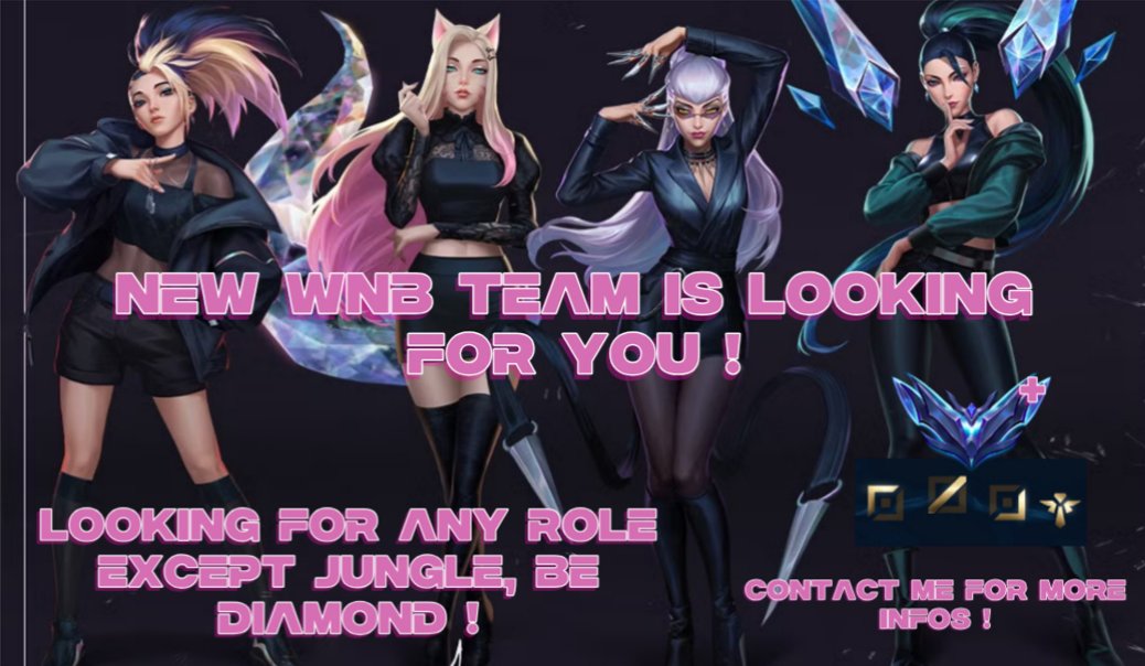 cpasetolol's tweet photo. Hi ! i'm currently looking to build a female team for the next GC,i'm looking for 3 players ! dm me if interested :3 https://t.co/H2vRQpfHTb