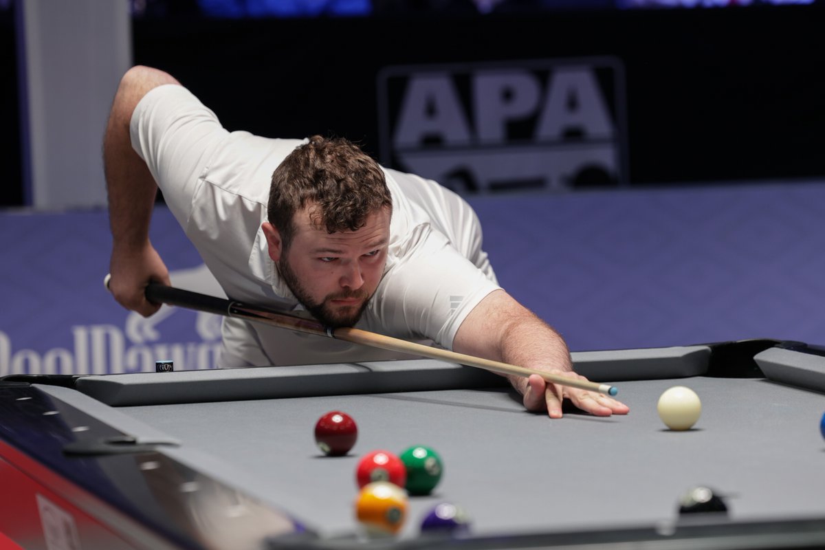 poolplayers's tweet photo. The road to Vegas ends with a trophy and a story to tell. 🏆  

Shout out to our 9-Ball Shootout Gray Tier (SL 6-7) Champion Tristan Gallo of Milton, ON and Runner-Up Dylan Ramey of Cary, NC! 👏 

#apapool #poolplayer #billiards https://t.co/gMXCNVkHWl