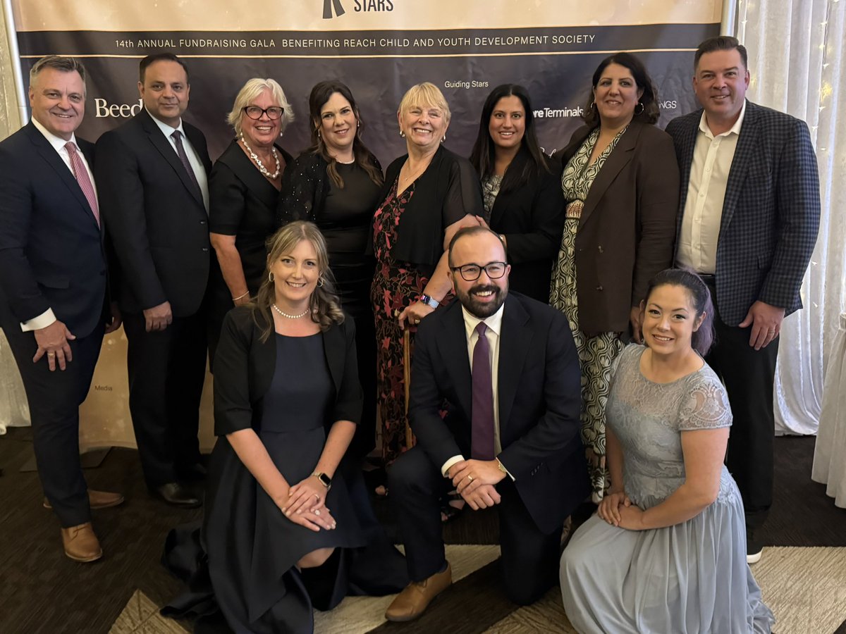 dylankrugerbc's tweet photo. An inspiring evening at Reach for the Stars celebrating the incredible work of @ReachSocietyBC.

It has been my honour to serve as council liaison for this incredible organization for the last four years. 

For decades, Reach has supported children and families across Delta, helping young people thrive and ensuring every child has the opportunity to reach their full potential.

Thank you to everyone who makes this work possible: the staff, volunteers, donors, families, and community members who continue to show the very best of Delta. ⭐