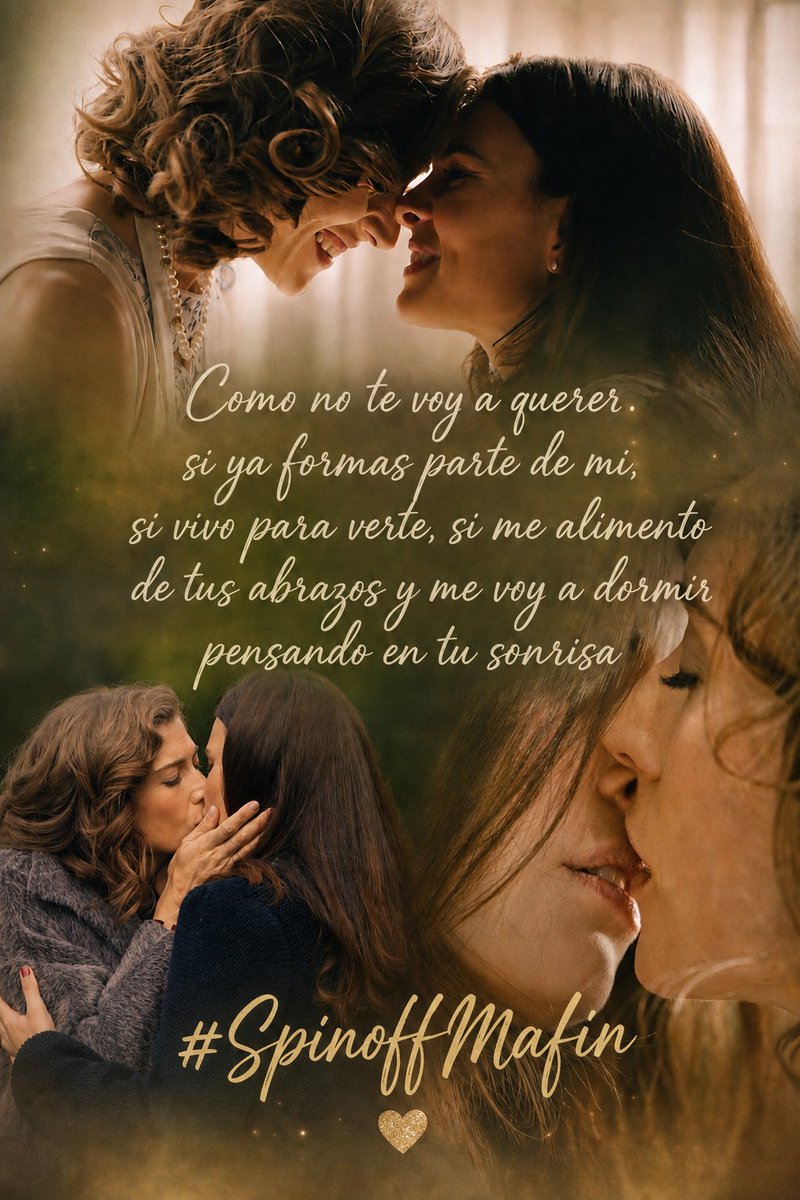 Monasterlino's tweet photo. #spinoffmafin 
Porque se merecen toda la felicidad de este mundo y nosotras también ♥️♥️ https://t.co/FK63RLDtSv