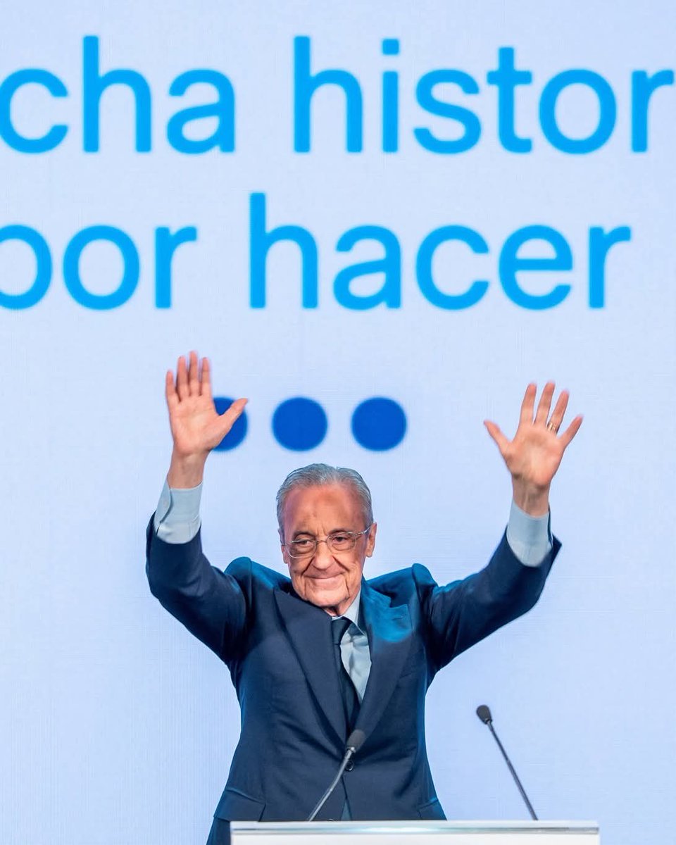 Mundo_MadridCF's tweet photo. ⚪️ FLORENTINO PÉREZ GANA LAS ELECCIONES.

🙌 Presidente del REAL MADRID hasta 2030. https://t.co/sl6mvTF7AW