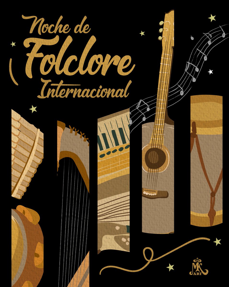 marijopera's tweet photo. Check out new work on my @Behance profile: "Noche de Folclore Internacional | ilustrada y diseñada" https://t.co/cAIL9FaCx9 https://t.co/ZfLqWIOCW5