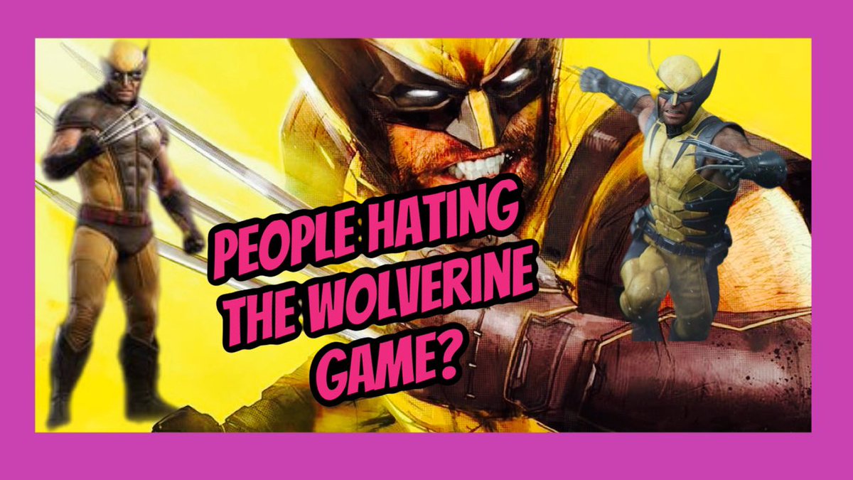 Phenomm_'s tweet photo. Larpers are hating on the Wolverine game already?! 

https://t.co/sDnAzLf3RC

Rts are appreciated https://t.co/FG75uudVTw