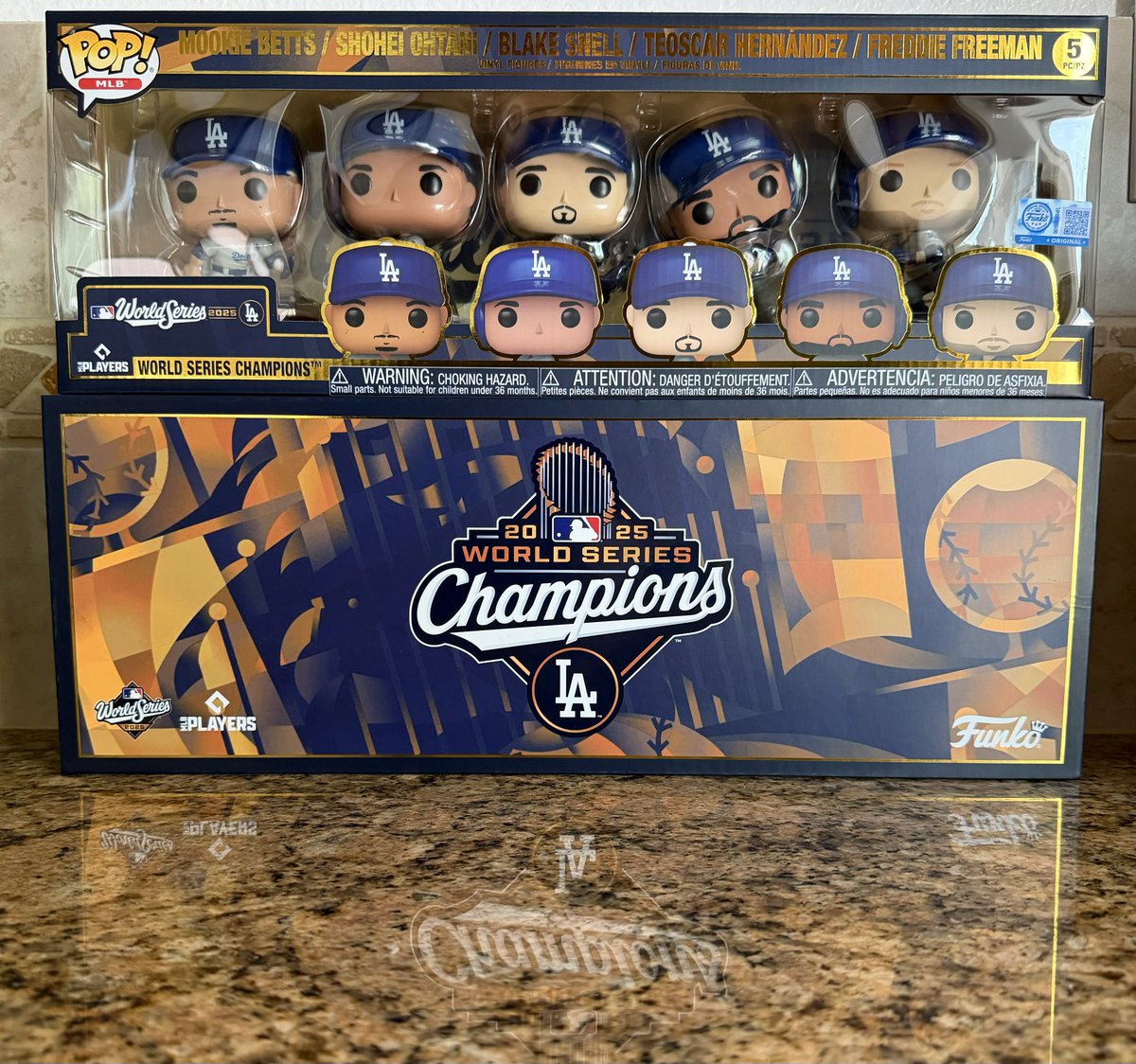 Funko POP! ドジャース チャンピオンシップ 5体セット