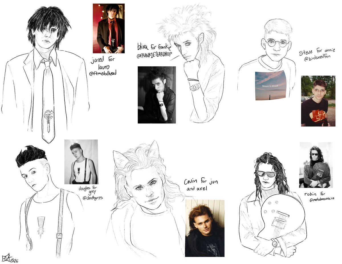 SHARPSFREAK's tweet photo. all my drawings of suggestions from you guys! thank you! https://t.co/swg0aXey8P