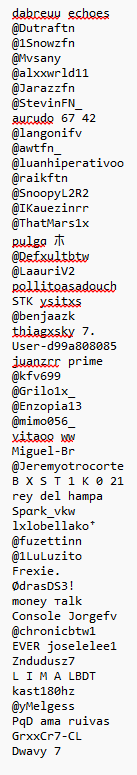 tigreftn's tweet photo. ESTOS SON TODOS LOS QUE JUGARÁN LA FINAL DE LA PS CUP EL DIA MARTES 

RT O❤️=🐐 https://t.co/DzGZGc20UD
