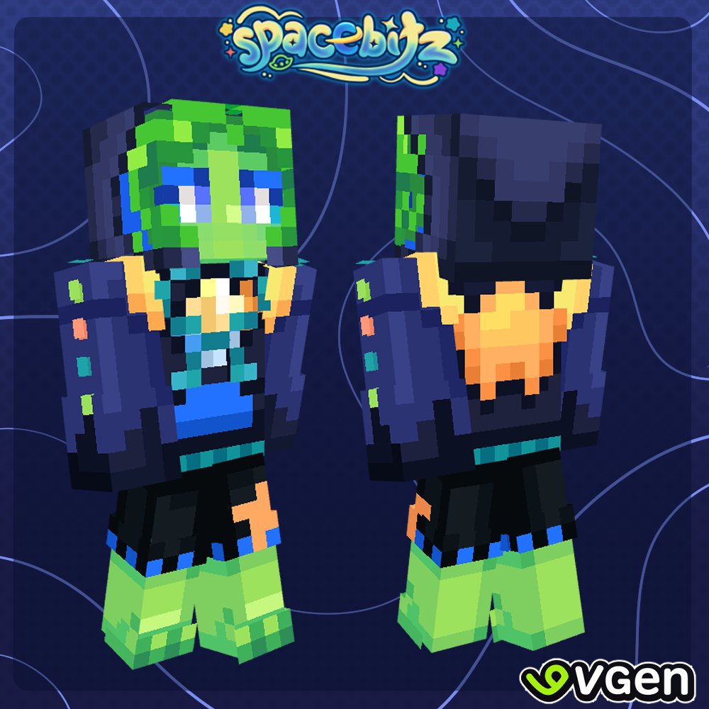 SPACEBITZVT's tweet photo. YAHOO I LOVE MAKING MINECRAFT SKINS!!! #mcskincomms #minecraftskin #mcskin https://t.co/6Fk4OStdOb
