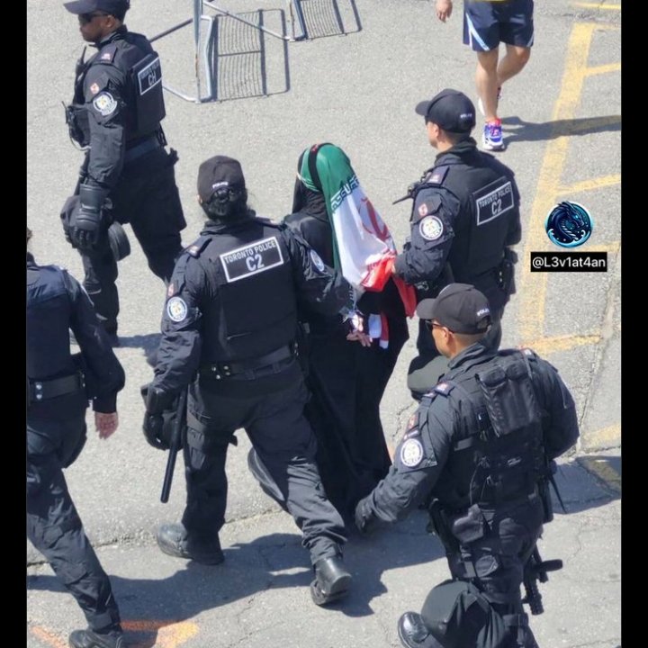 lawrenceperham's tweet photo. Arrested now take her to the airport.  One-way ticket. https://t.co/39ajjgDmaH
