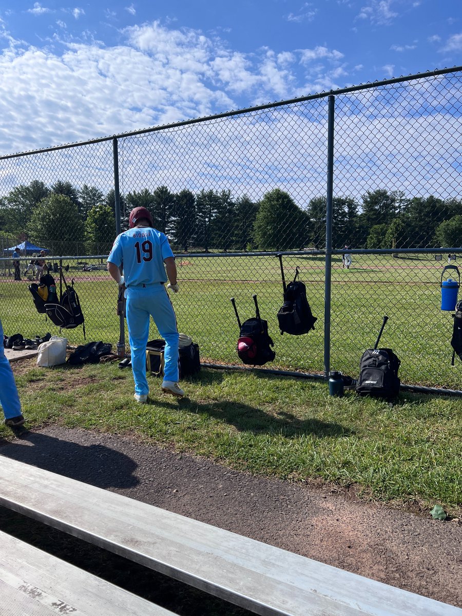 DCBiddle's tweet photo. Spent the morning back at my church (after just a few years off) watching #baseball the way it's meant to be played and loved.

#adultleague #retiredpros #baseballdads https://t.co/Wgh8cg0vCv