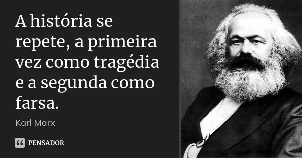 Tassiranha's tweet photo. Já dizia Marx... https://t.co/BKYRRDoe2Z