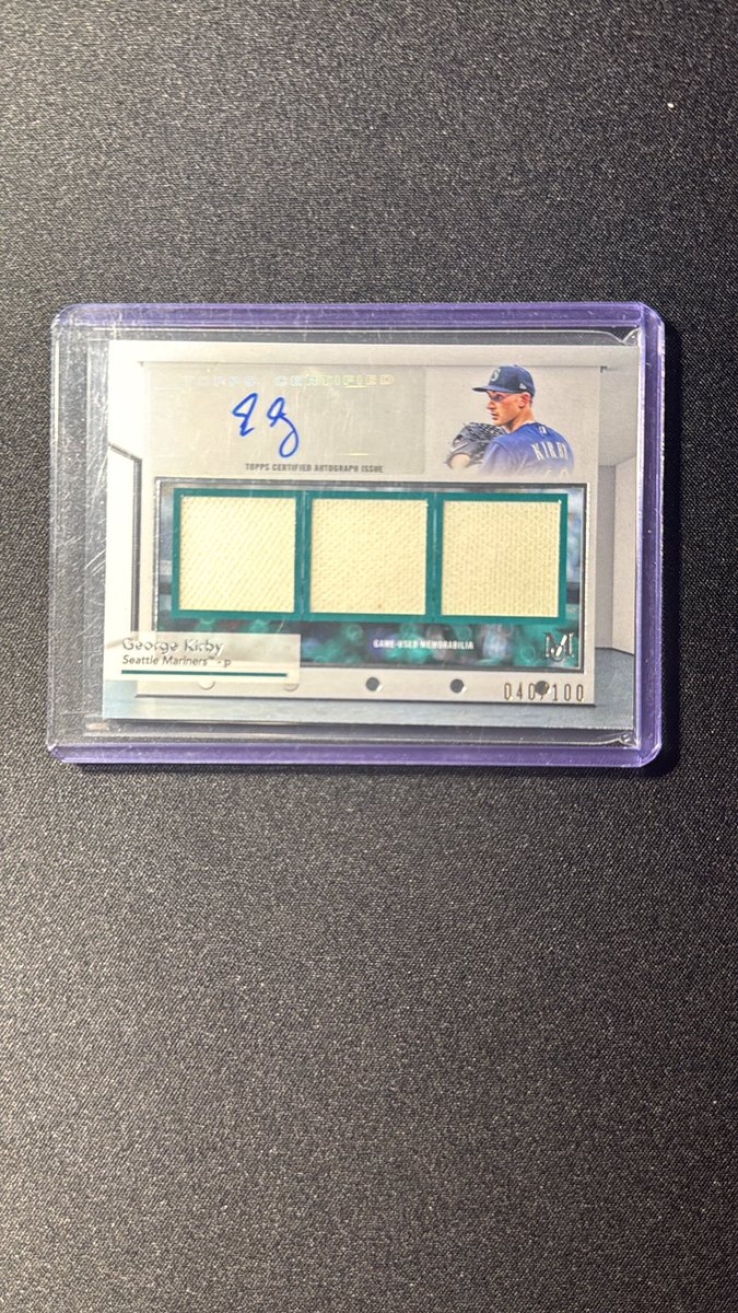 lostbearcards's tweet photo. 🚨 Lost Bear Stack Sale 🚨

Day 2 - Final Day

2024 Topps Museum George Kirby Auto Relic /100

$15 https://t.co/RE1zTtfB6T