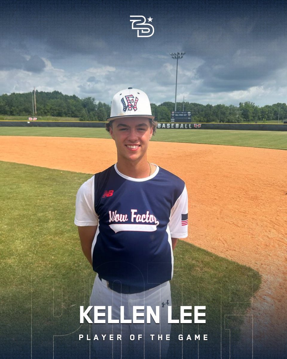 2DsportsbsbTN's tweet photo. ⭐️Player of the Game⭐️

Kellen Lee

Wow Factor https://t.co/R6gJbd0kt4